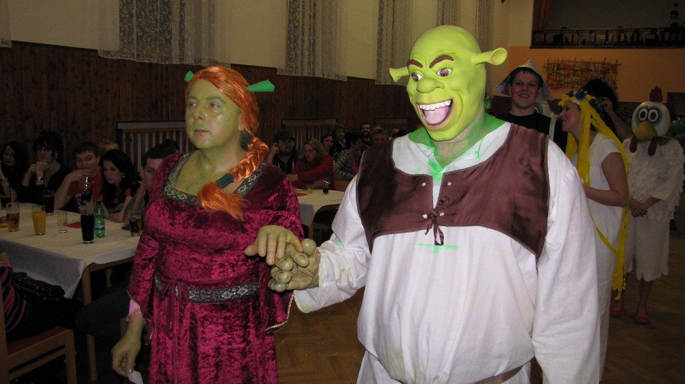 Shrek a Fiona: