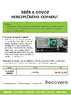 Svoz nebezpečného odpadu