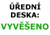 vyveseno