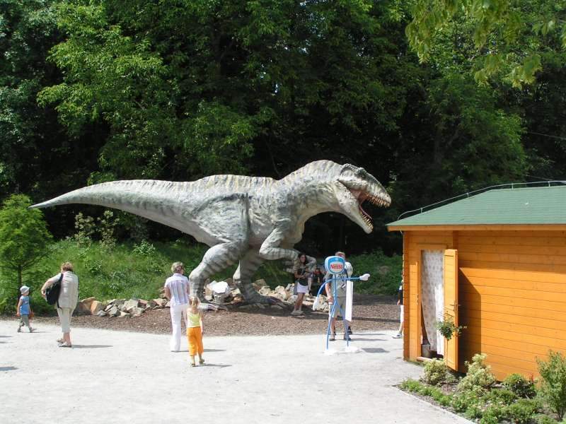 Gigantosaurus jako živý.