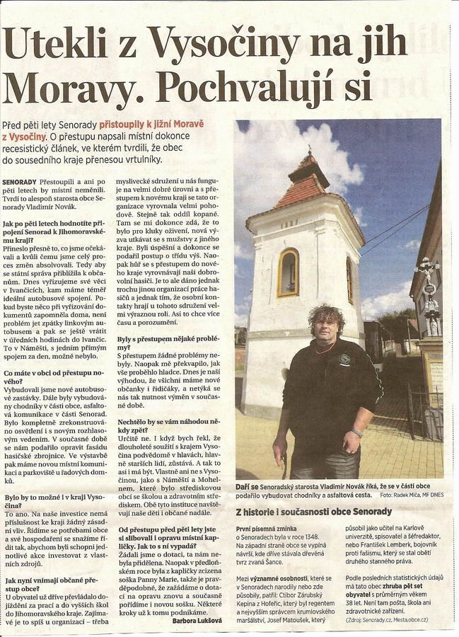 Utekli z Vysočiny