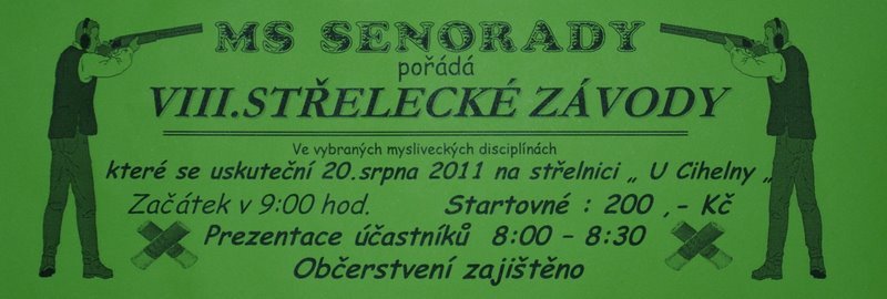 VIII. Střelecké závody 20. 8. 2011