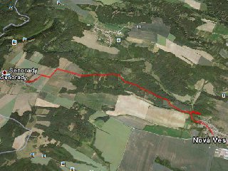 Mapka trasy.