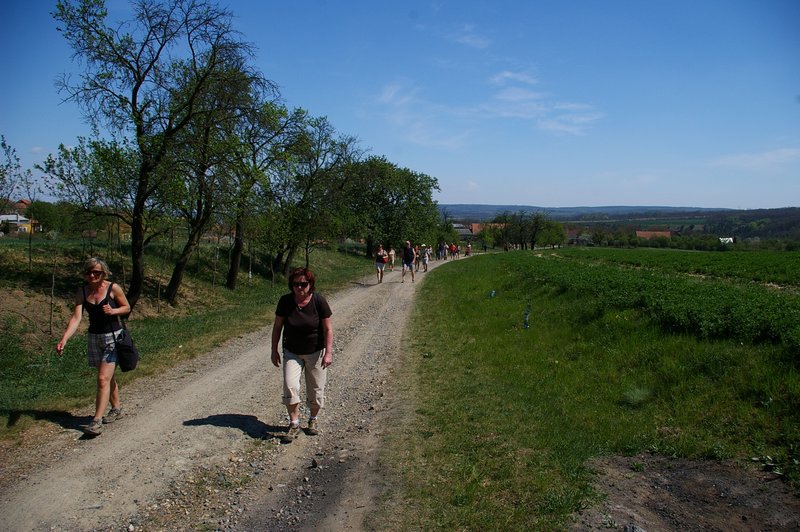 Směrem domů přes Biskoupské kopce