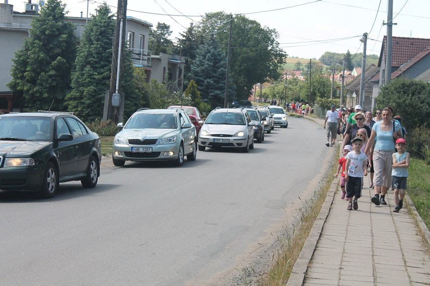 Za průvodem následovaly barbarské keltské, germánské a slovanské kmeny :-)