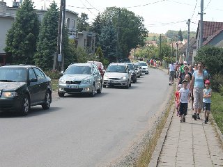 Za průvodem následovaly barbarské keltské, germánské a slovanské kmeny :-)