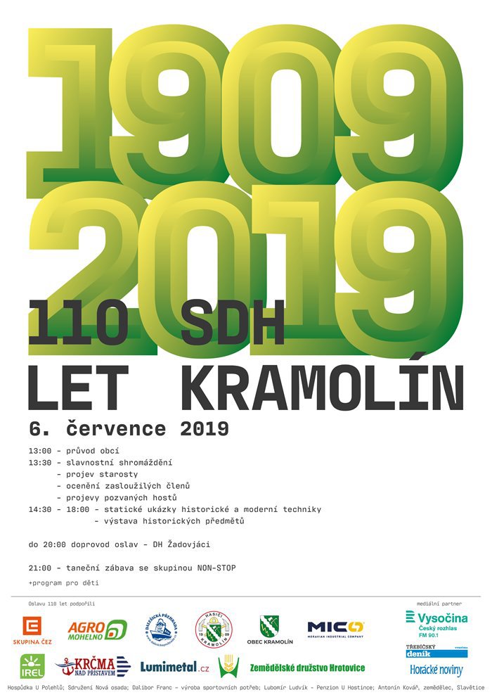110 let SDH Kramolín