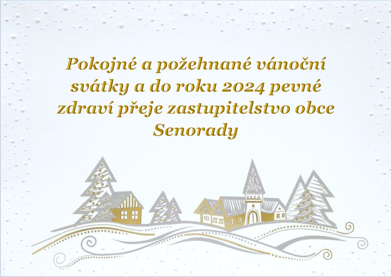 Vánoční přání občanům