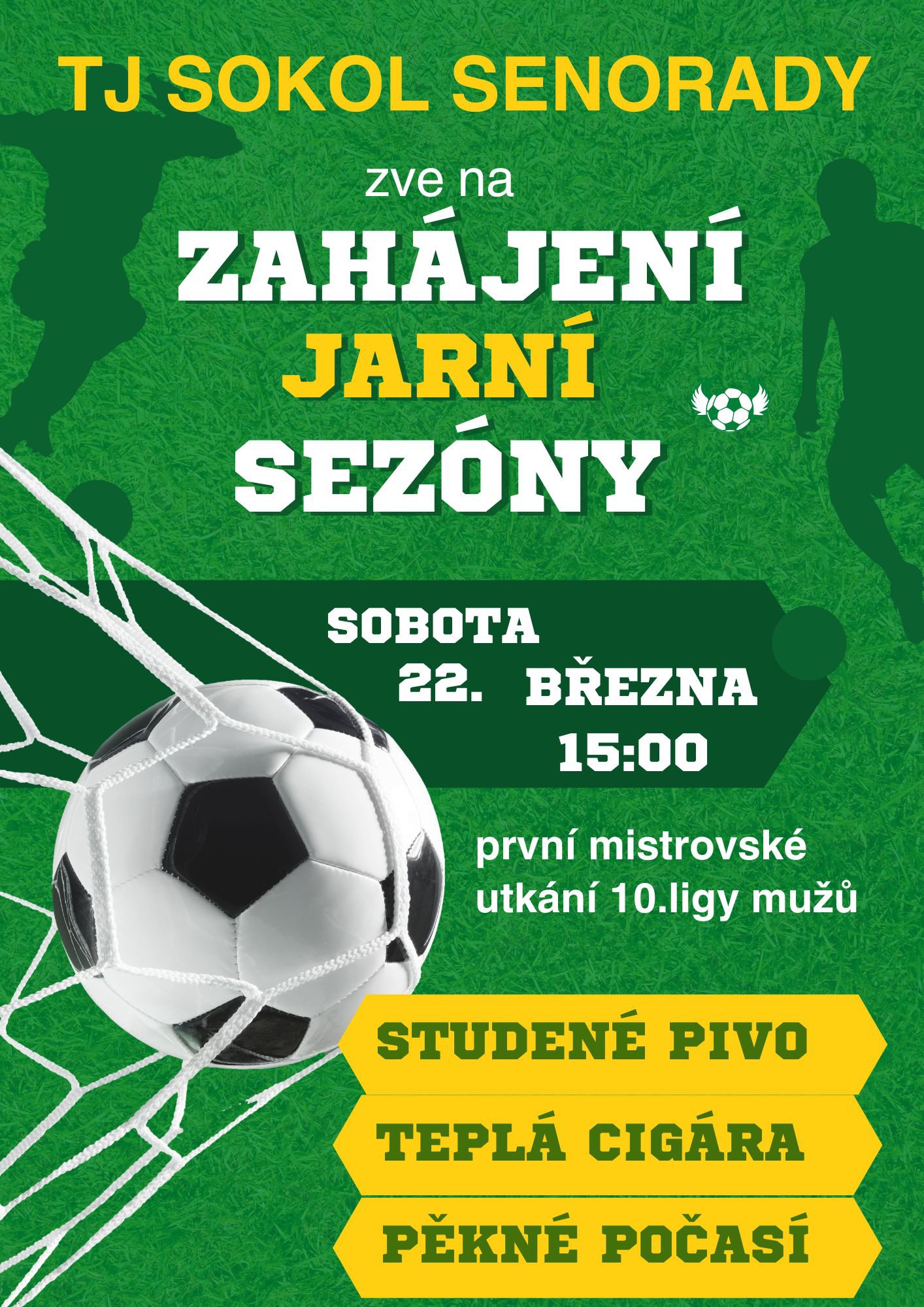 Pozvání TJ Sokol Senorady