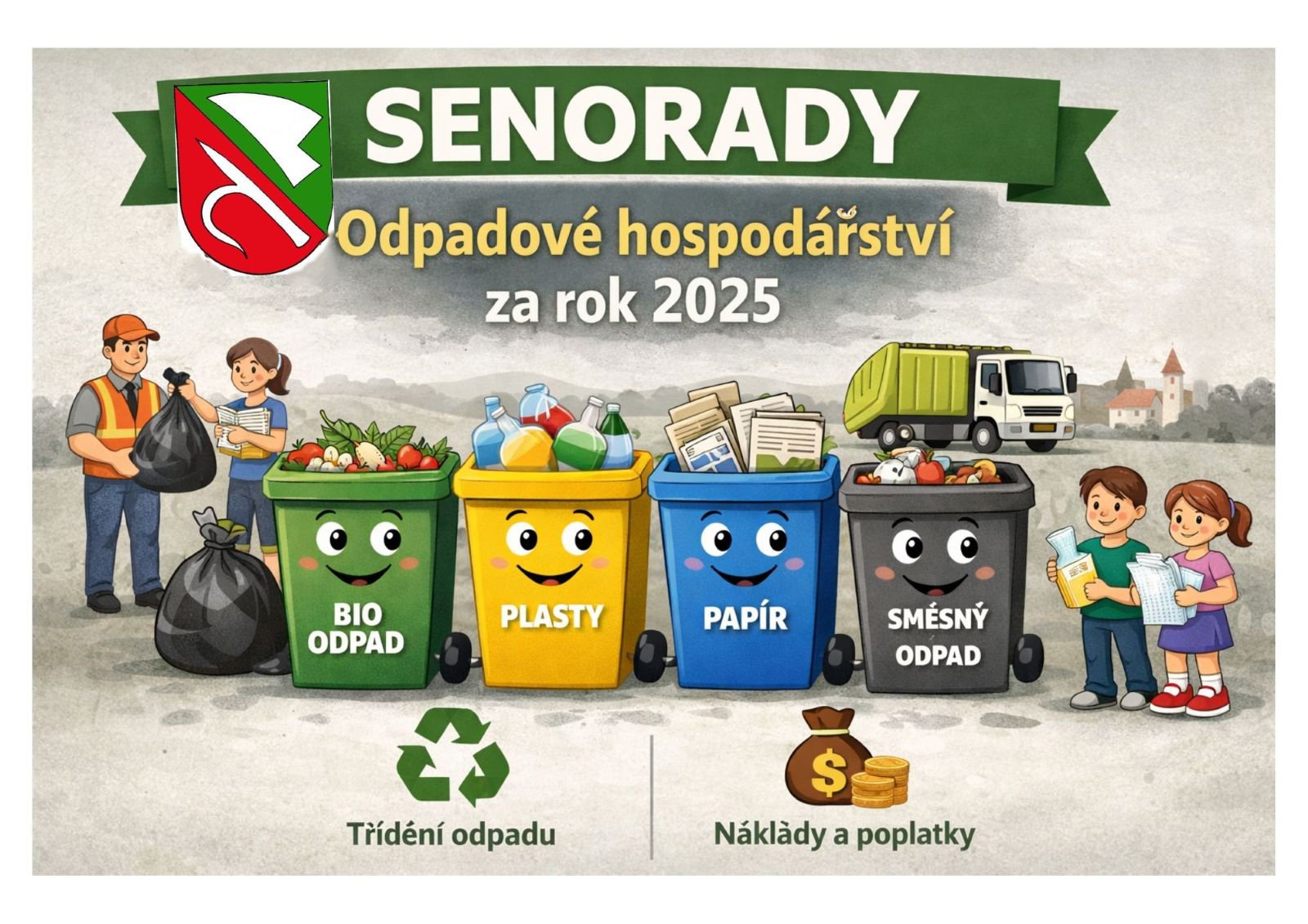 Informace o odpadovém hospodářství za rok 2025
