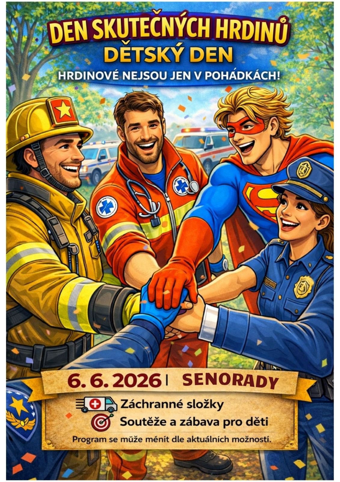 Pozvání na dětský den