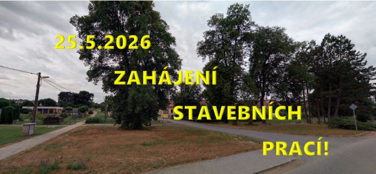 Oznámení o zahájení stavebních prací
